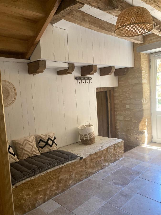 Logis Des 4 Fees Et Son Bain Nordique Villa Sainte-Nathalene Bagian luar foto