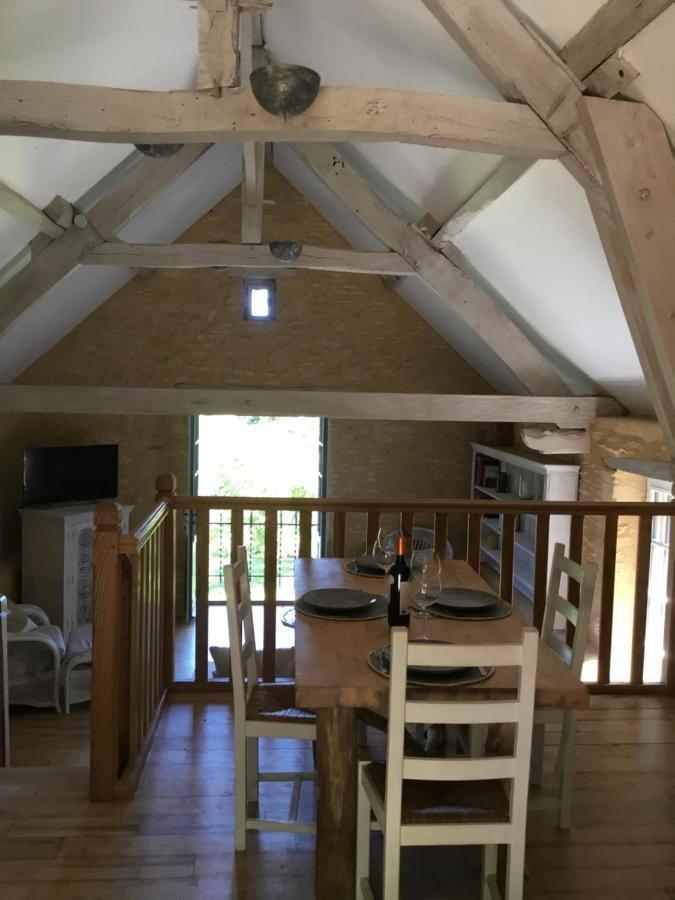 Logis Des 4 Fees Et Son Bain Nordique Villa Sainte-Nathalene Bagian luar foto